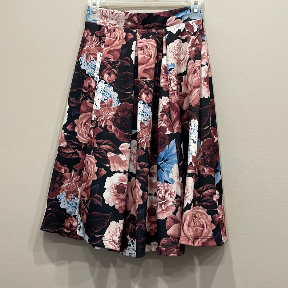 rue 21 floral print skirt